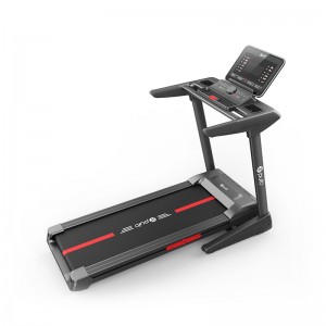 PL-TD460H Black Color Treadmill Home Running Machine Gym Use Fitness Equipment with LCD Screen Display Folding Function