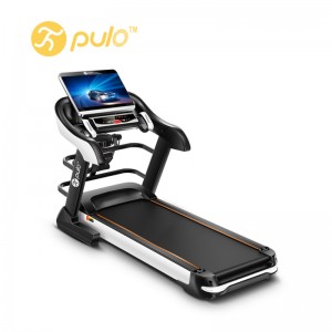 China Wholesale Treadmill Home Fitness Factories Quotes - Factory Direct Deluxe Home Fitness Equipment Multifunction Electric Motorized foldable Treadmill  – Puluo