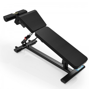 PL-F01 Abdominal Crunch Board Home Gym Use Fitness Equipment Adjustable Bench with Hydraulic Incline Decline System